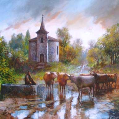 Polyák István festőművész képei