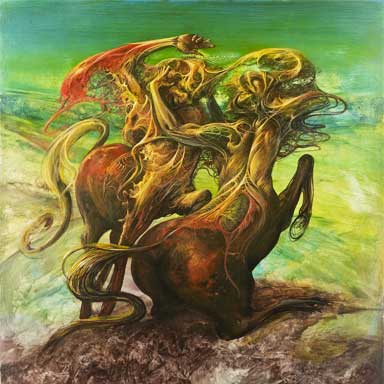 Polyák István festőművész képei