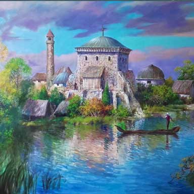 Polyák István festőművész képei